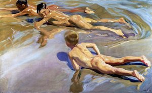 Kinderen op het Strand, 1910